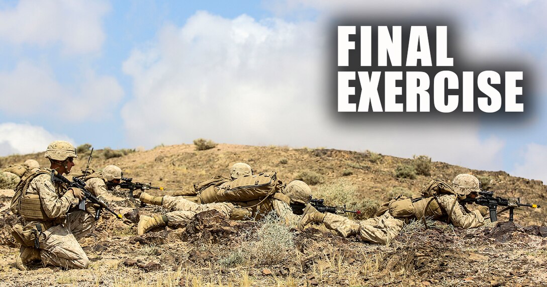 Marines with 1st Battalion, 2nd Marine Regiment, 2nd Marine Division prepare to launch an attack during the Eager Lion 16 final exercise in Al Quweyrah, Jordan, May 24, 2016. Eager Lion is a recurring exercise between partner nations designed to strengthen military-to-military relationships, increase interoperability, and enhance regional security and stability. (U.S. Marine Corps photo by Cpl. Paul S. Martinez/Released)