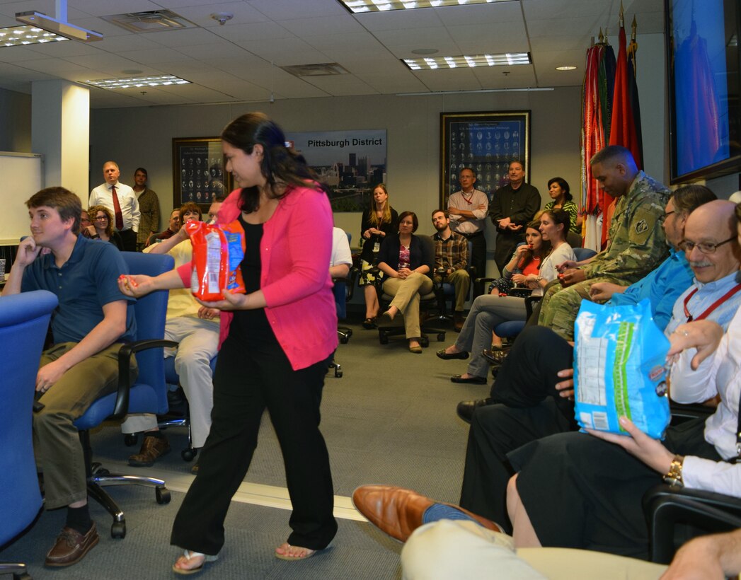 In celebration of Asian-Pacific Islander Heritage Month, members of the U.S. Corps of Engineers Pittsburgh District played a game of trivia, May 24.