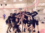 The Air Force Personnel Center won the Joint Base San Antonio intramural volleyball title May 26. AFPC beat the 25th AF from JBSA-Lackland in three sets, 2-1, to win its first ever JBSA volleyball title.