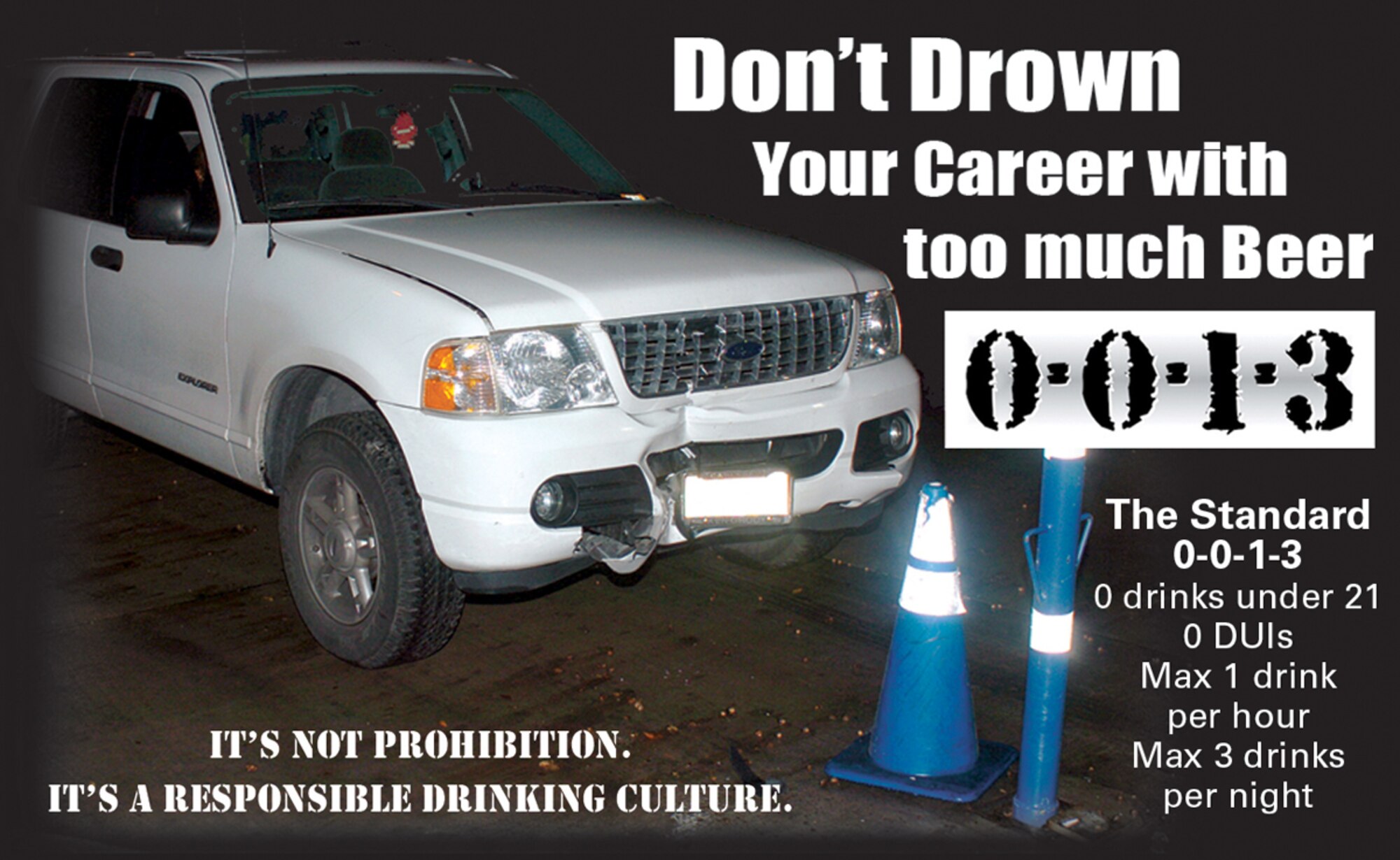 0-0-1-3

The Air Force loses Airmen every year because of alcohol-related accidents – 26 in fiscal year 2015, including three from Air Education and Training Command.