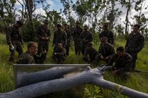 U.S. Marines with 1st Battalion, 1st Marine Regiment, conduct platoon live fire at Shoalwater Bay, Queensland, Australia, May 22, 2016. The platoon-level live fire and maneuver was part of Exercise Southern Jackaroo, a combined training opportunity during Marine Rotational Force – Darwin (MRF-D). MRF-D is a six-month deployment of Marines into Darwin, Australia, where they will conduct exercises and train with the Australian Defence Forces, strengthening the U.S.-Australia alliance.