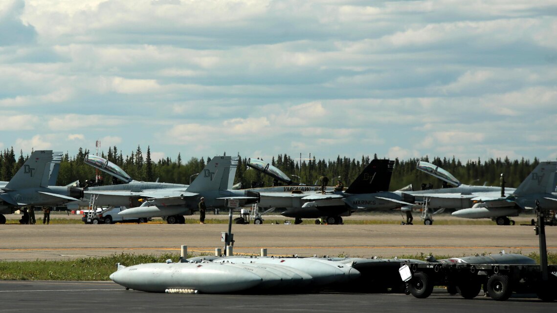 Squadrons arrive at Eielson AFB to participate in Red FlagAlaska 162