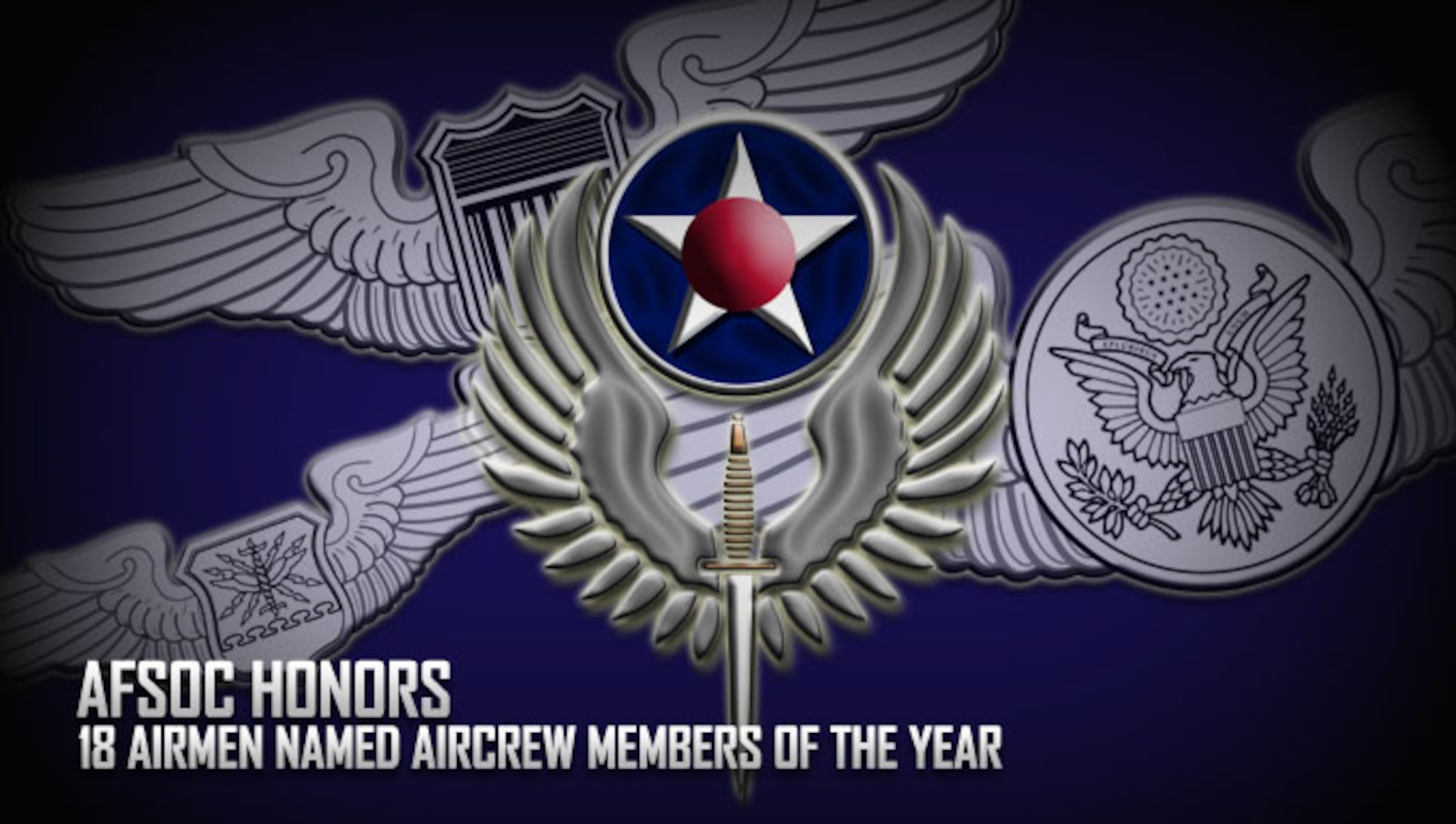 AFSOC honors 18 Airmen as 2015 aircrew members of the year