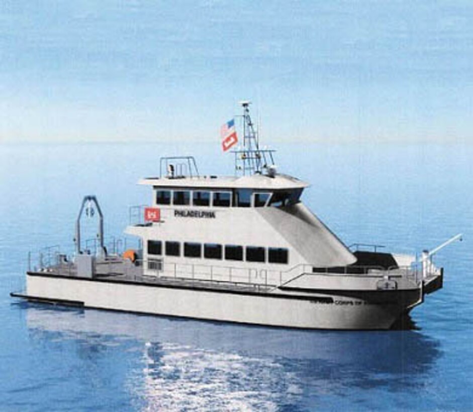 The USACE Marine Design Center is designing and building a replacement vessel for the Survey Vessel Shuman, which conducts hydrographic surveying of channels. 