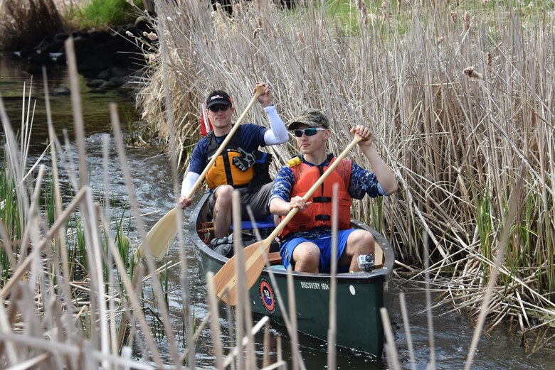 LAKE ITASCA, Minn. The U.S. Army Corps of Engineers, St. Paul District, is celebrating its 150th anniversary by canoeing the Upper Mississippi River from its headwaters at Lake Itasca to Lock and Dam 10, in Guttenberg, Iowa. Corps staff are volunteering to canoe the river and plan to reach Lock and Dam 10 on Aug. 17, the day Maj. Gouverneur K. Warren, the district’s first commander, established the St. Paul District.