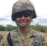 New York Army National Guard Spc. Ashley Diaz will be the first female 13B, cannon crew member, in the New York Army National Guard's 1st Battalion 258th Field Artillery.