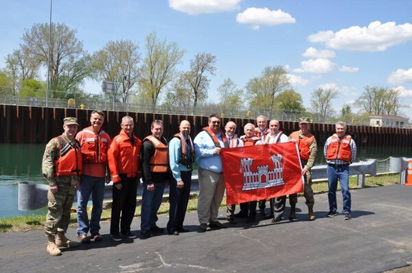 The Buffalo District staff supports the “Ready, Set, Wear It” campaign, May 20, 2016. 