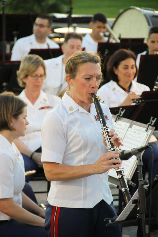 On June 8, 2016, the Marine Band performed a concert at the U.S. Capitol featuring works by Sousa, Copland, and more. (U.S. Marine Corps photo by Staff Sgt. Rachel Ghadiali/released)