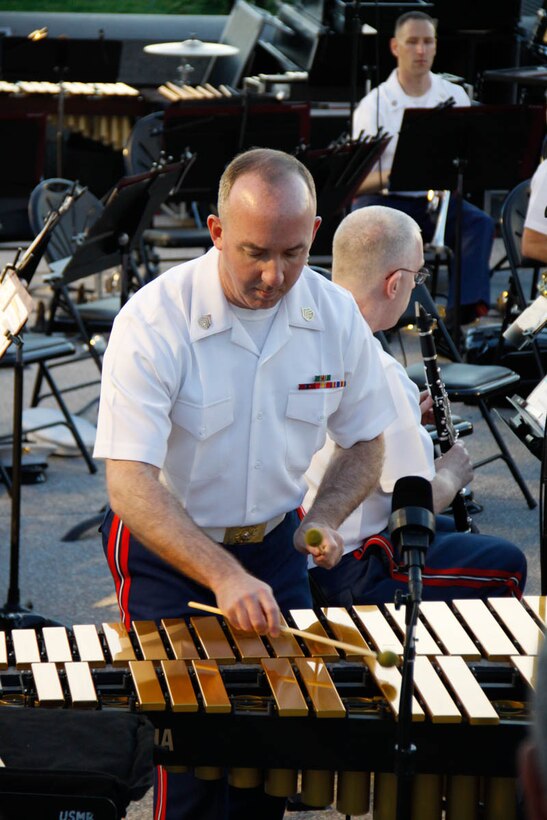 On June 8, 2016, the Marine Band performed a concert at the U.S. Capitol featuring works by Sousa, Copland, and more. (U.S. Marine Corps photo by Staff Sgt. Rachel Ghadiali/released)