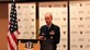 Air Force Surgeon General Lt. Gen. (Dr.) Mark Ediger addressed members of the Air Force Association during the association’s monthly breakfast event held in Arlington, Va., June 7. The general spoke about development of new medical support mission requirements and the efforts of Air Force Medicine to ensure mission success. (U.S. Air Force photo by Prerana Korpe, AFMS Public Affairs)