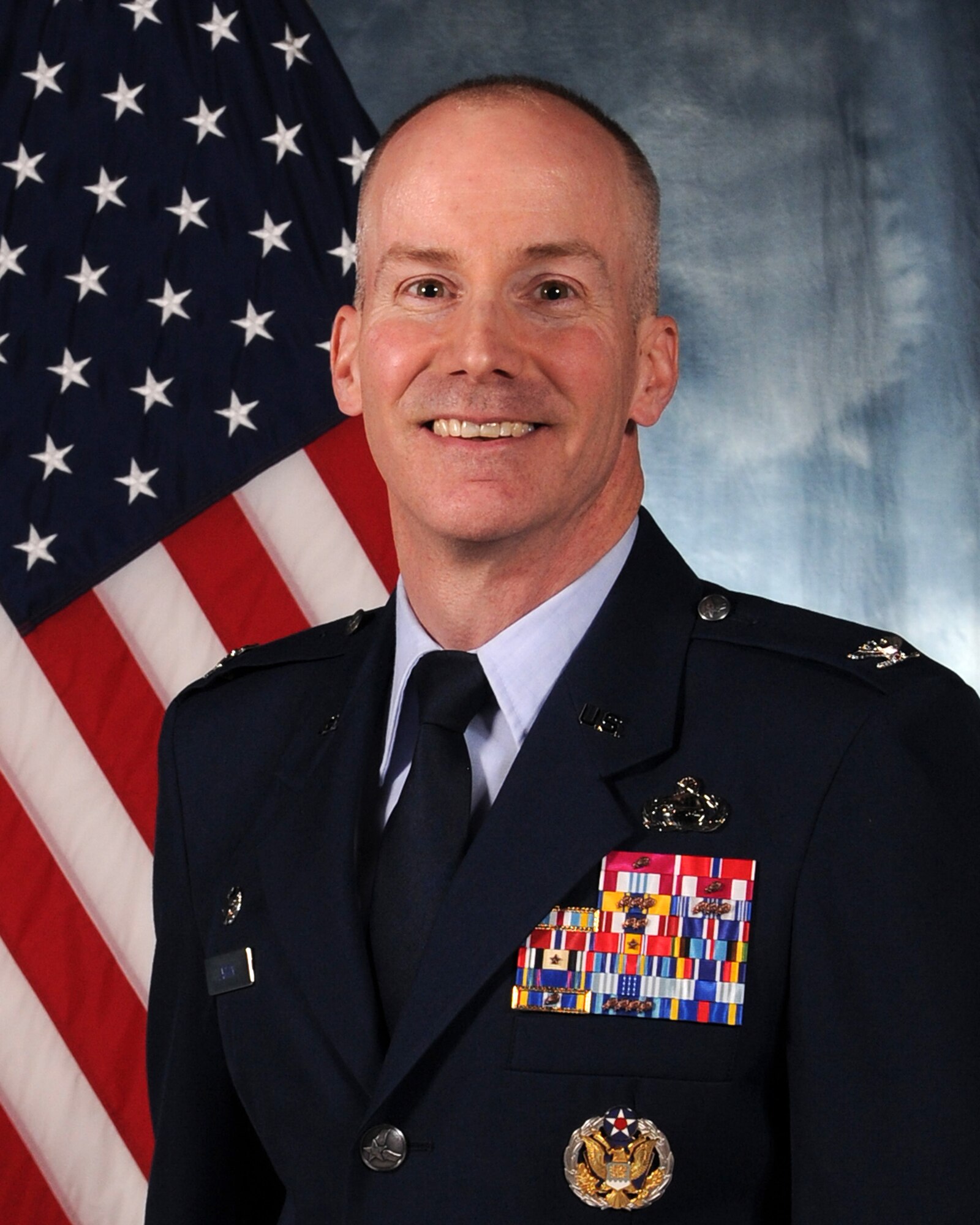 Col. Sean P. Larkin is the commander of the National Air and Space Intelligence Center, Wright-Patterson Air Force Base, Ohio. NASIC is the Air Force analysis center for foreign air, space and specialized intelligence. 