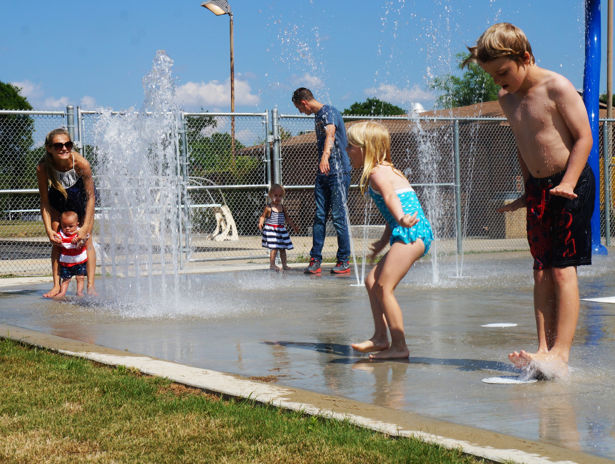 Splash pad