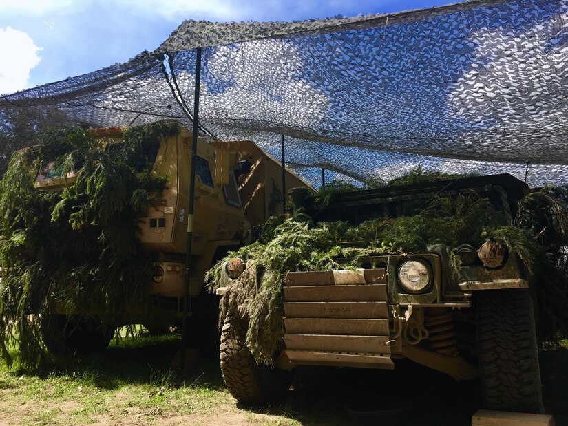 The two vehicles housing the battalion aid station of the 2nd Infantry Battalion, 7th Infantry Regiment, 1st Armored Brigade Combat Team, 3d Infantry Division. The 2-7 Infantry Battalion is in Poland for Exercise Anakonda 2016, a Polish-led, multinational exercise that includes over 31,000 troops from 24 participating nations. (U.S. Army photo by 1st Lt. Ernest Wang/Released)