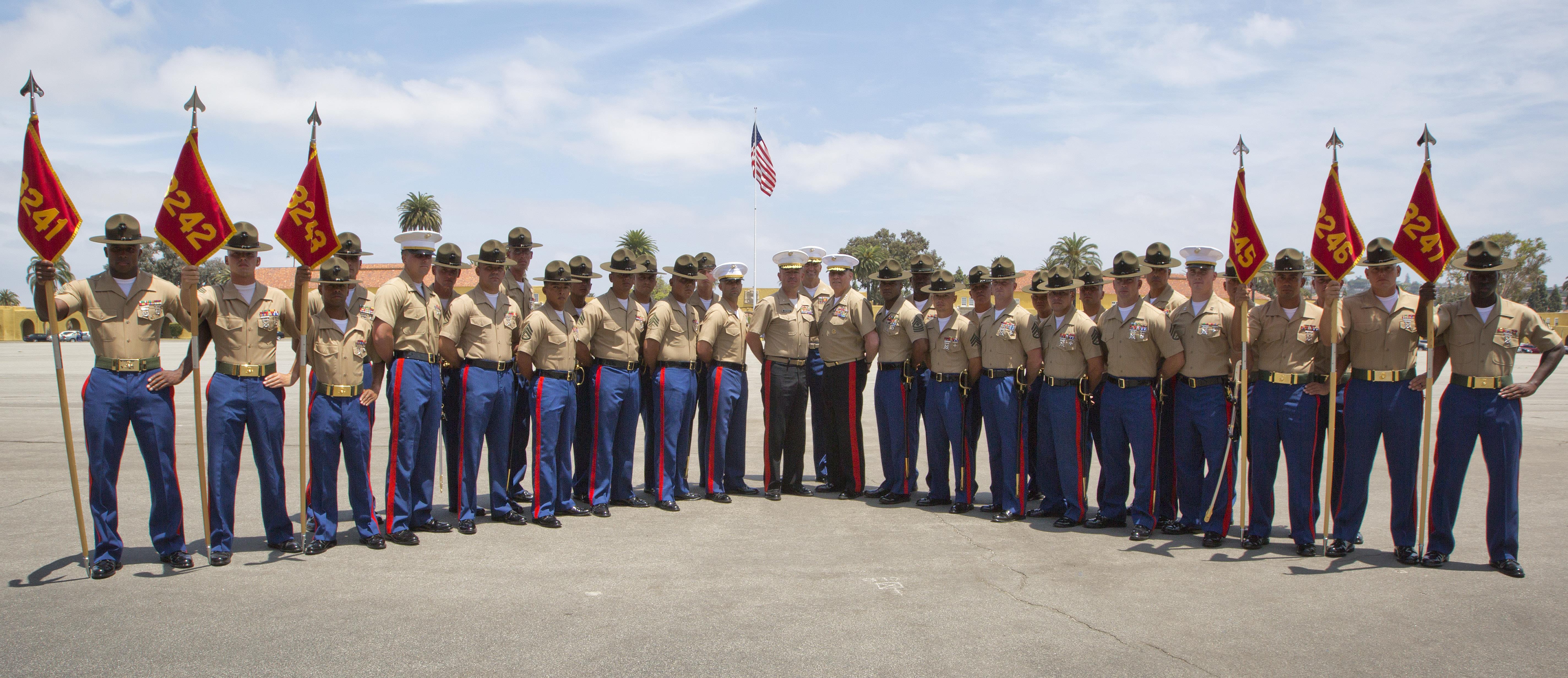 Basic Marine Graduation Ceremony MCRD San Diego