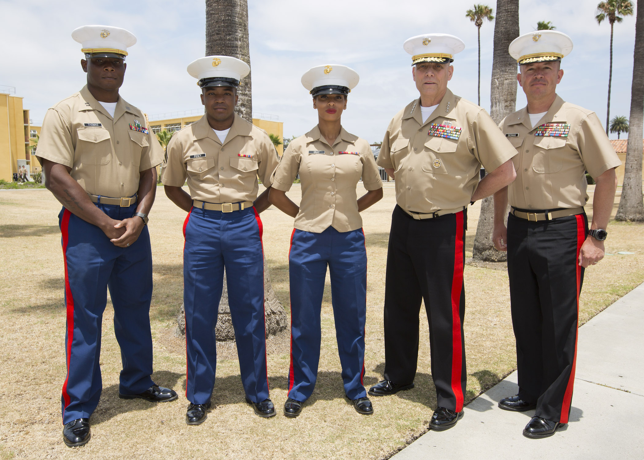 Basic Marine Graduation Ceremony MCRD San Diego