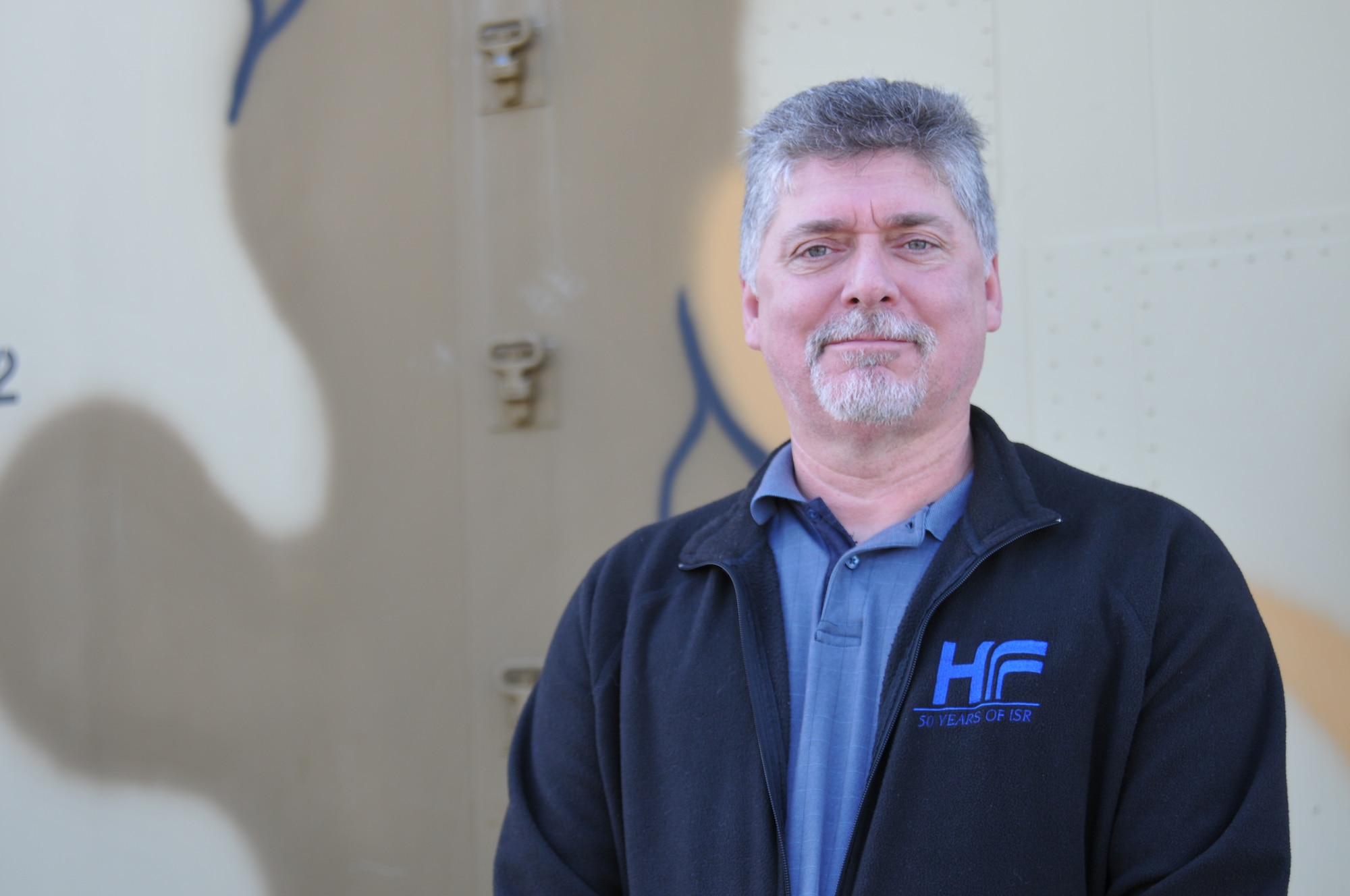 James Fisher, Houston Fearless Special Repair Technician (Deployable Shelterized System – Film) and retired Master Sergeant, USAF, poses for a photo on April 14, 2016 at Beale Air Force Base California. (U.S. Air Force photo by Senior Airman Dana Cable)
