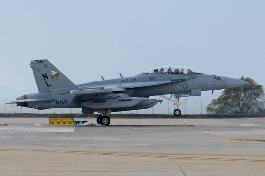 チャレンジコイン VAQ-138 Yellow Jackets NAVY