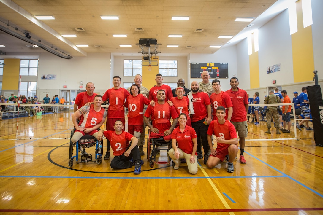 The 18th Sergeant Major of the Marine Corps, Ronald L. Green, attends the 2016 Department of Defense Warrior Games in West Point, NY, June 15, 2016. The games consist of adaptive sports competition for wounded, ill and injured service members and veterans from the United States as well as Great Britain. (U.S. Marine Corps photo by Sgt. Melissa Marnell, Office of the Sergeant Major of the Marine Corps/Released)