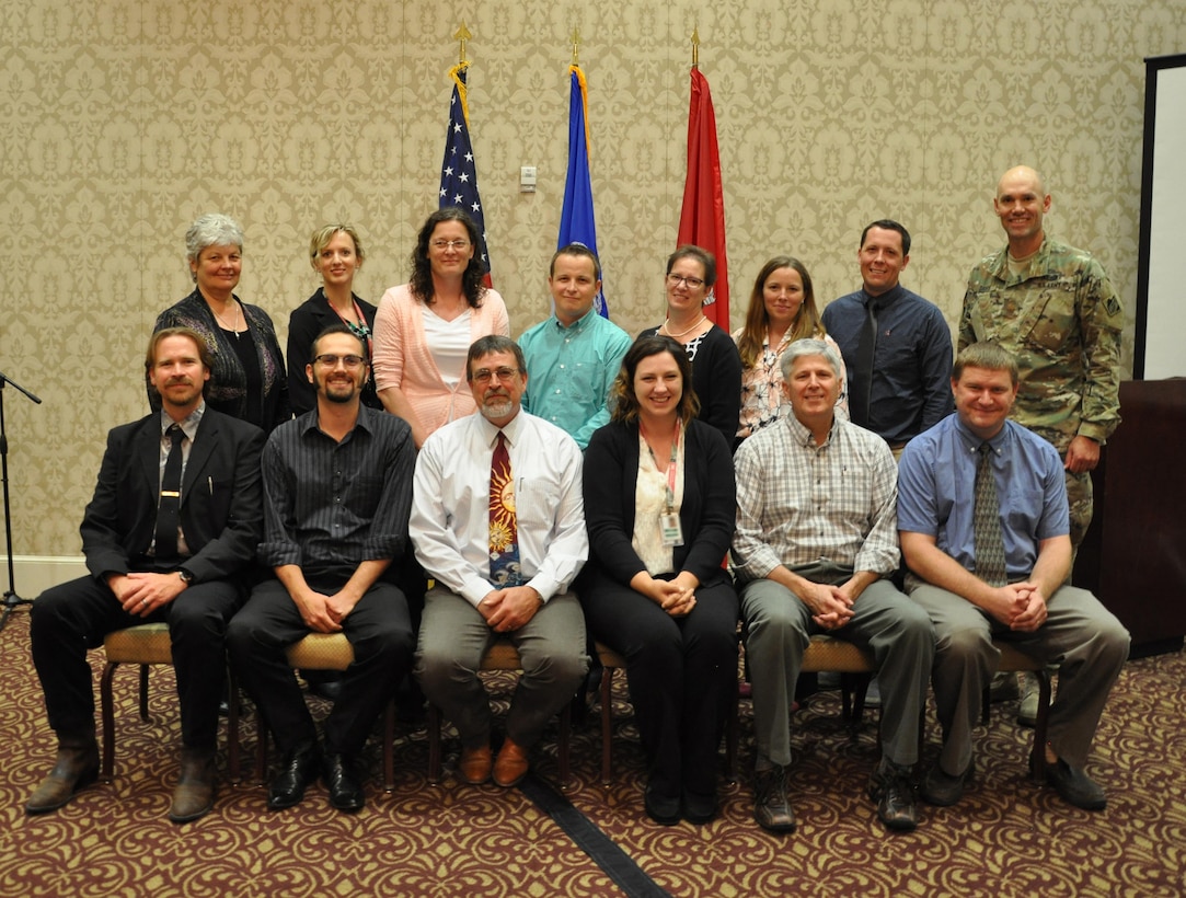 The Army Corps of Engineers, Walla Walla District would like to congratulate the 2015-2016 class graduates of the Leadership Development Program. Through hard work, dedication and perseverance these twelve employees have taken their next step in becoming tomorrow’s leaders. 
Front Row (left to right): Matthew Deberard, Gregory Brooks, Scott Thoren, Hillary Morgan, Chuck Chamberlain and Charles Weatherspoon. 
Back Row (left to right): Donna Street (Program Champion), Allison Needham, Tracy Krause, Alex Hammond, Carolyn Foote, Jeanette Wilson, Ben Swaner and Maj. Ian Davis, deputy commander. 
Please join us in congratulating this year’s graduates. 
