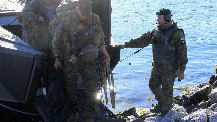 Approximately 200 U.S. Marines conducted combat enhancement and foreign integration training as part of an exercise in the Baltics, June 6-8, 2016. Baltic Operations 16 brought together 17 NATO allies and partner nations to enhance combined maritime warfighting capabilities while building and sustaining partnerships in the Baltic Sea region.