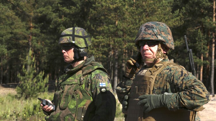 Approximately 200 U.S. Marines conducted combat enhancement and foreign integration training as part of an exercise in the Baltics, June 6-8, 2016. More than 6,000 troops and 17 NATO allies and partner nations participated in BALTOPS 16 to enhance international relationships and combined abilities to counter transnational threats.