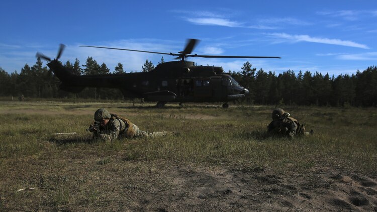 Approximately 200 U.S. Marines conducted combat enhancement and foreign integration training as part of an exercise in the Baltics, June 6-8, 2016. U.S. Marines integrated with NATO allies and partner nations during BALTOPS 16, building international relationships and combined maritime warfighting capabilities.