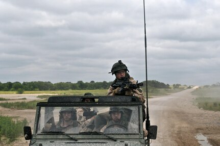 FORT HOOD, TEXAS – A task force of Dutch Soldiers with the 302nd Royal Netherlands Aviation Squadron trekked across rugged terrain and through an ever-changing climate during training exercises held mid-May at Fort Hood, Texas. The Dutch Soldiers were given a plethora of different missions to accomplish throughout the exercise including establishing a command post, conducting night operations, providing fire support, evacuating casualties, and interacting with the local populace in helping solve local issues.The exercise consisted of primarily Dutch forces however U.S. Soldiers and civilians provided support and aided in the role-play of opposing forces to make the event more realistic