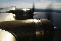 A B-17 Flying Fortress flies over Seattle, Wash., June 6, 2016. The B-17 had a flying range of 3,750 miles and a bomb payload of 9,600 pounds. (U.S Air Force photo/ Tech. Sgt. Tim Chacon) 