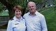 Jeff Hogg, right, spouse of Maj. Gen. Dorothy Hogg, left, the Air Force deputy surgeon general, knows the role of the military spouse better than most because he understands the needs of the military lifestyle and the military family. He served in the Air Force for over 20 years before retiring. (U.S. Air Force photo)