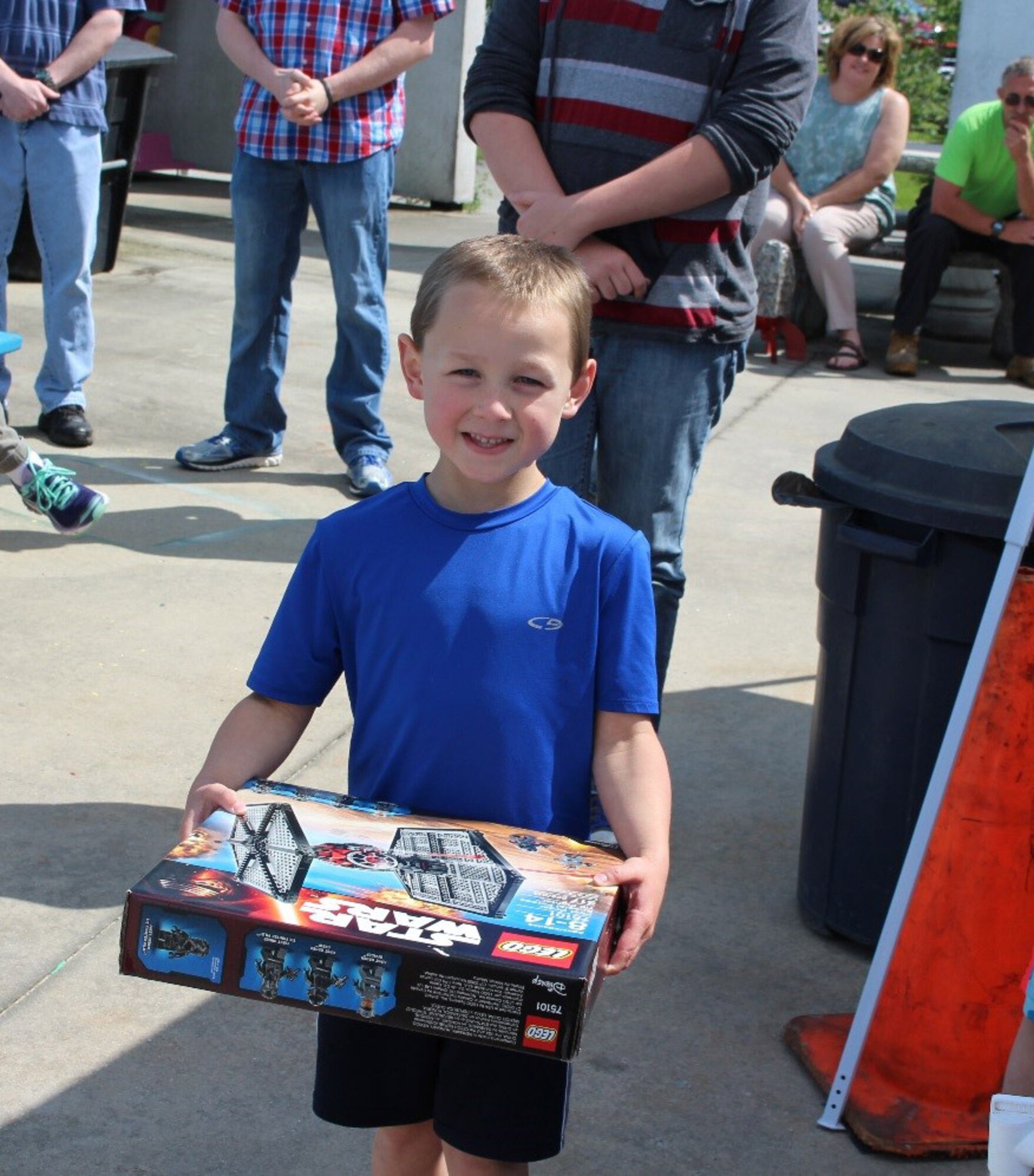 Sam Frasier placed first in the 20-ounce bottle rocket competition at the Rocketday! event, organized by the Tennessee Section of the AIAA and held at the Hands on Science Center in Tullahoma on May 14. (Courtesy photo/Tanya Sheeley)