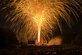 Fireworks light the sky above Trophy Point, overlooking the Hudson River, to cap off the closing ceremony for the 2016 Department of Defense Warrior Games at the U.S. Military Academy in West Point, N.Y., June 21, 2016. (DOD photo/EJ Hersom)