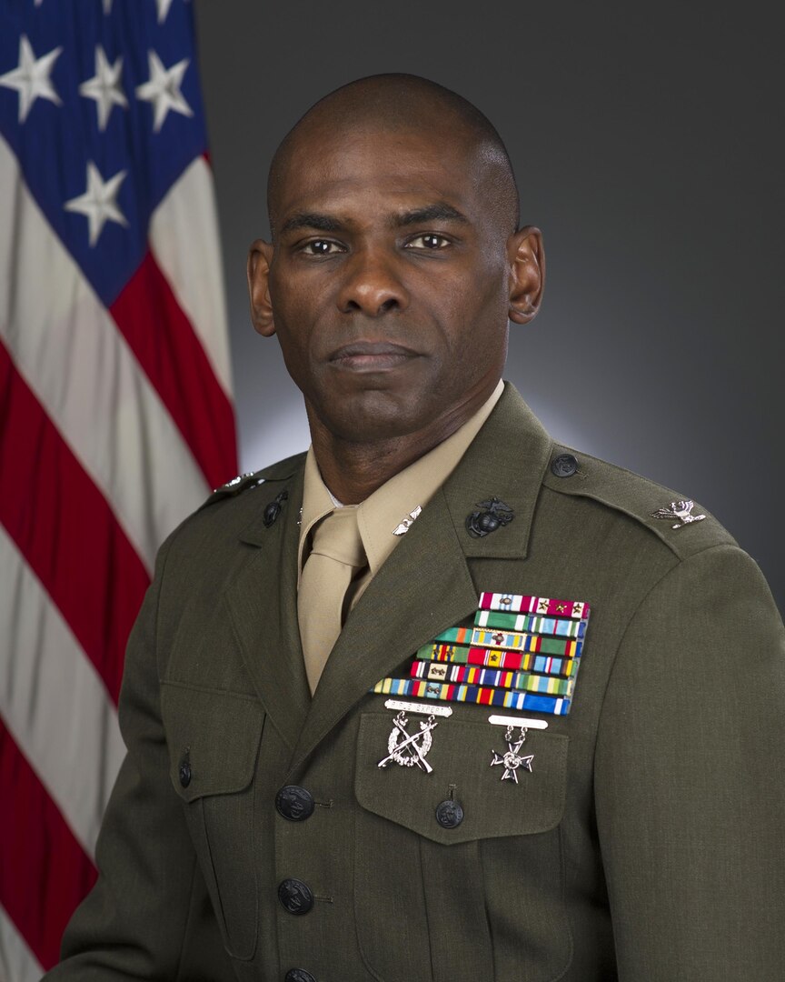 Marine Corps Col. André T. Harrell assumed command of Defense Logistics Agency Distribution San Joaquin, Calif., in a ceremony on June 22.  