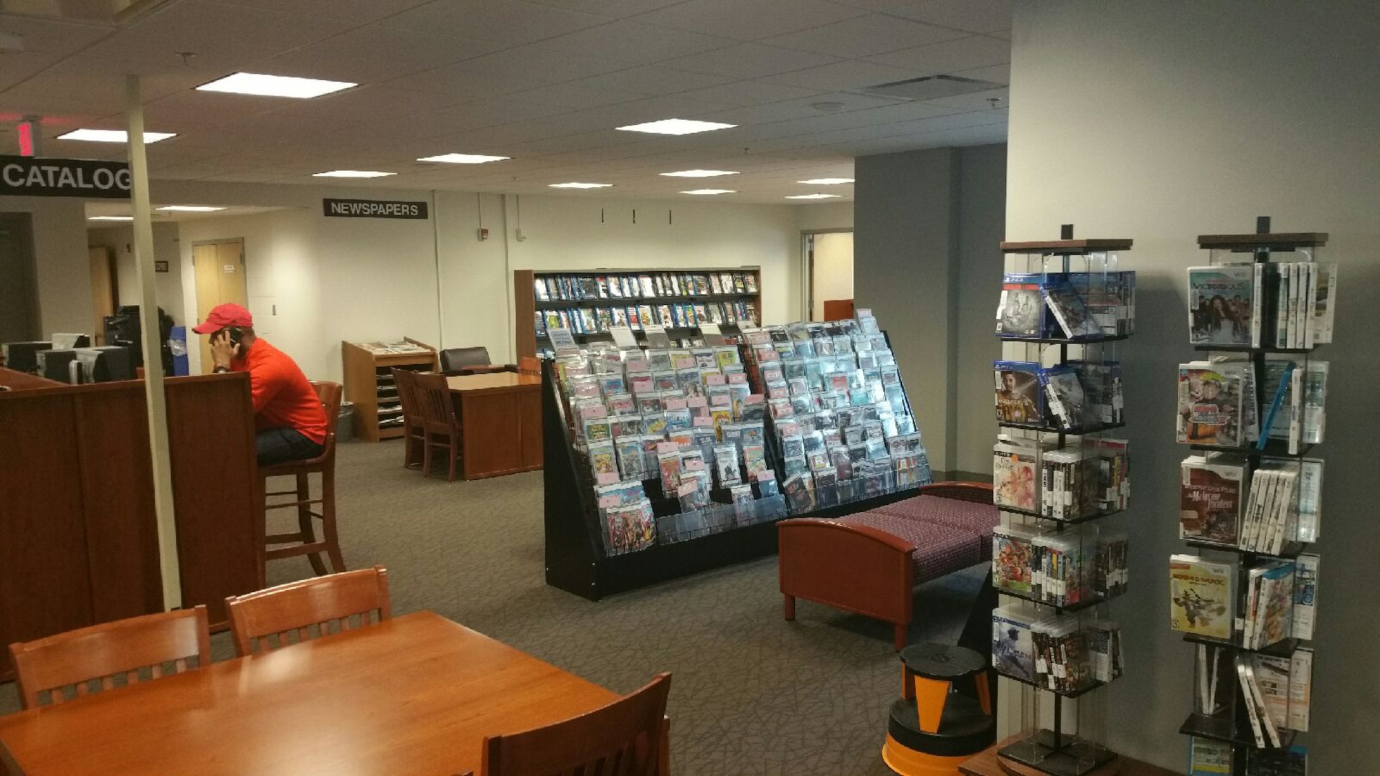 Joint Base Andrews, Maryland, was one of eight installations chosen for the U.S. Air Force’s “Community Commons” initiative. One of the key developments of the transformation was improving library services, said Col. Dean Hartman, the former mission support group commander who is now the planning and integration director for the Air Force Civil Engineer Center. (Courtesy photo)