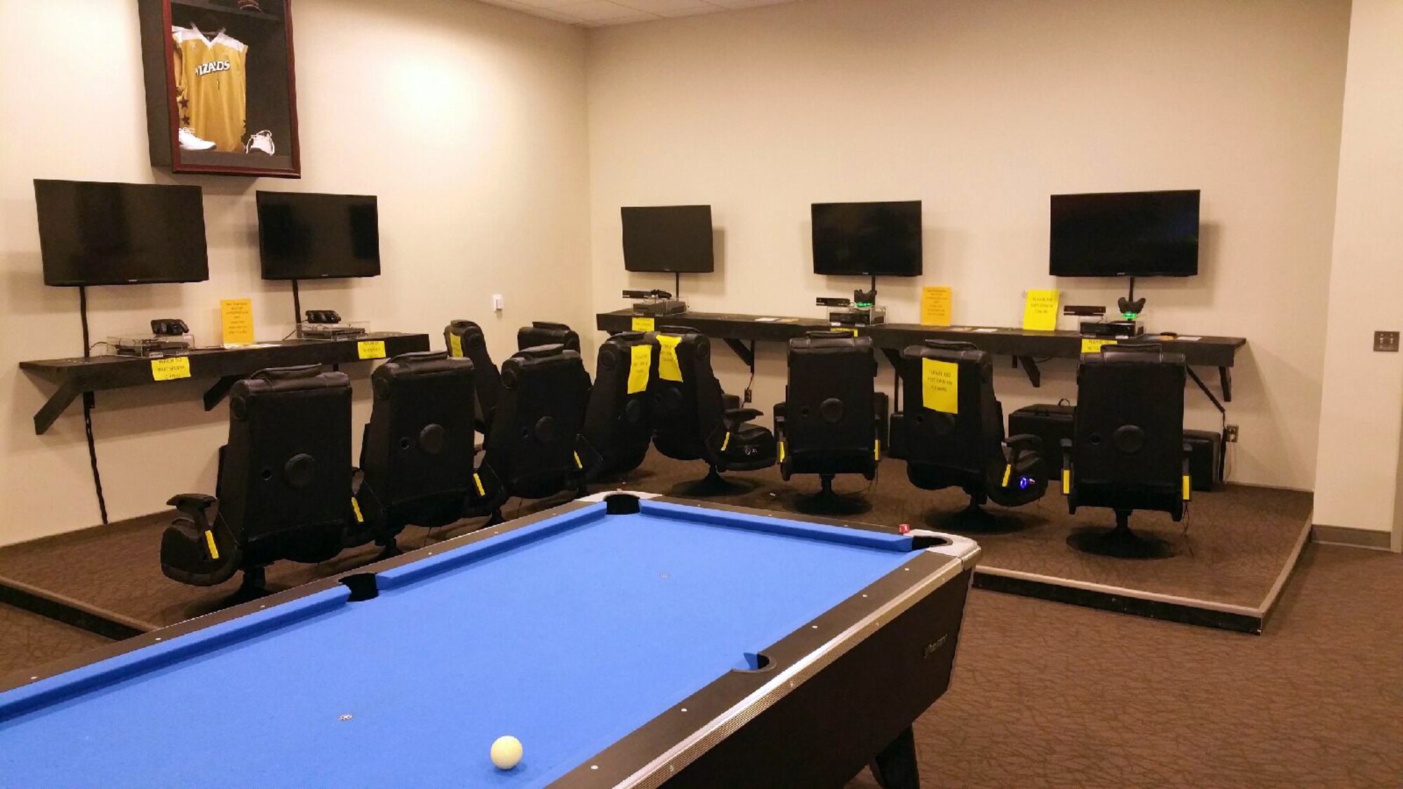 Among the amenities that resulted of the Community Commons transformation at Joint Base Andrews was a game room. The project also introduced Airmen to one-stop shopping, said Col. Dean Hartman, the former mission support group commander who is now the planning and integration director for the Air Force Civil Engineer Center. “Once they have it, they’re like ‘Wow. I can go to ITT. I can check out stuff. I can get tickets. I can get some food,’ ” Hartman said.