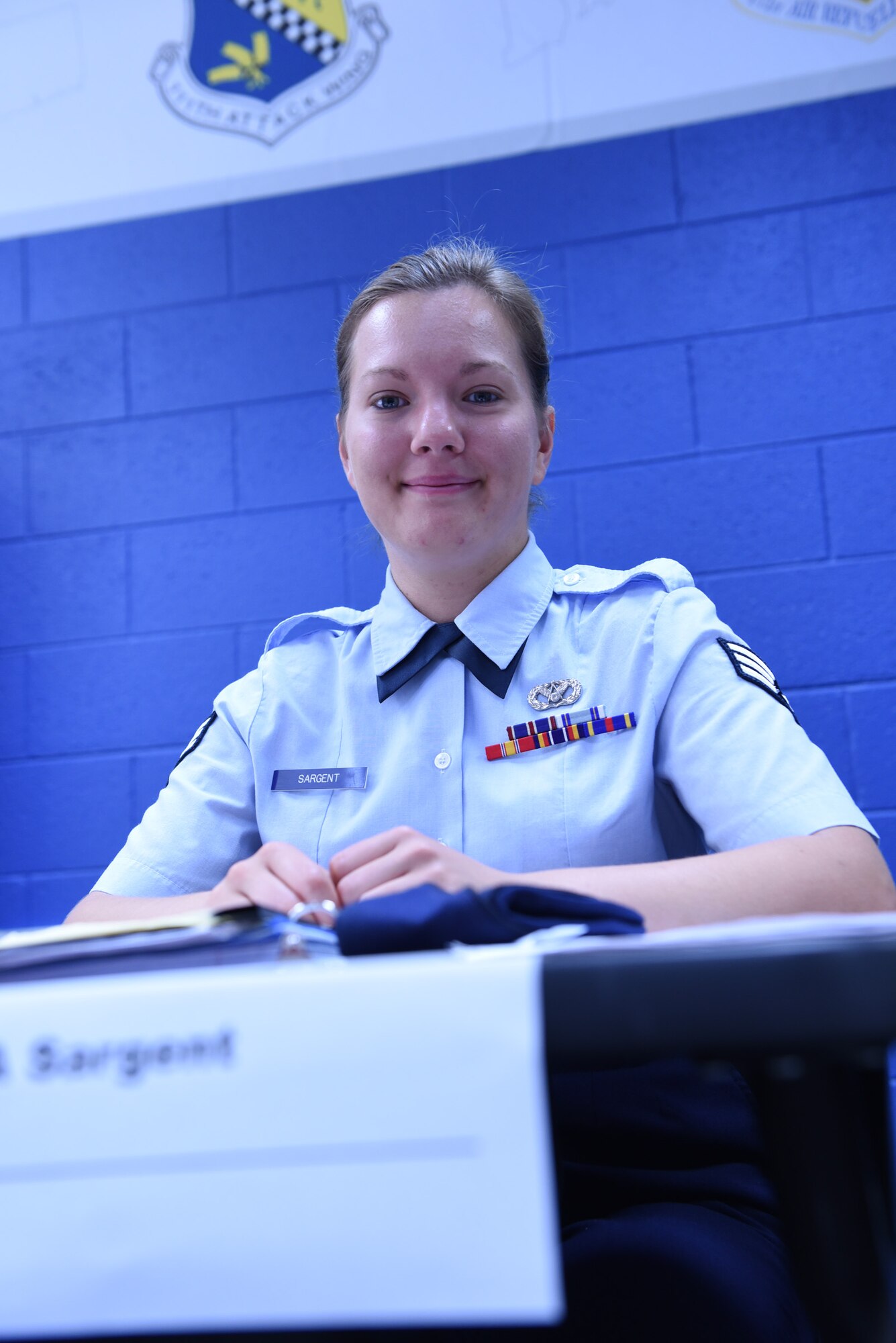 U.S. Air Force Airmen attend class during Airman leadership school June 21, 2016, at the Chief Master Sergeant Paul H. Lankford Enlisted Professional Military Education Center at McGhee Tyson Air National Guard Base in Louisville, Tenn. (U.S. Air National Guard photo by Master Sgt. Mike R. Smith/Released)