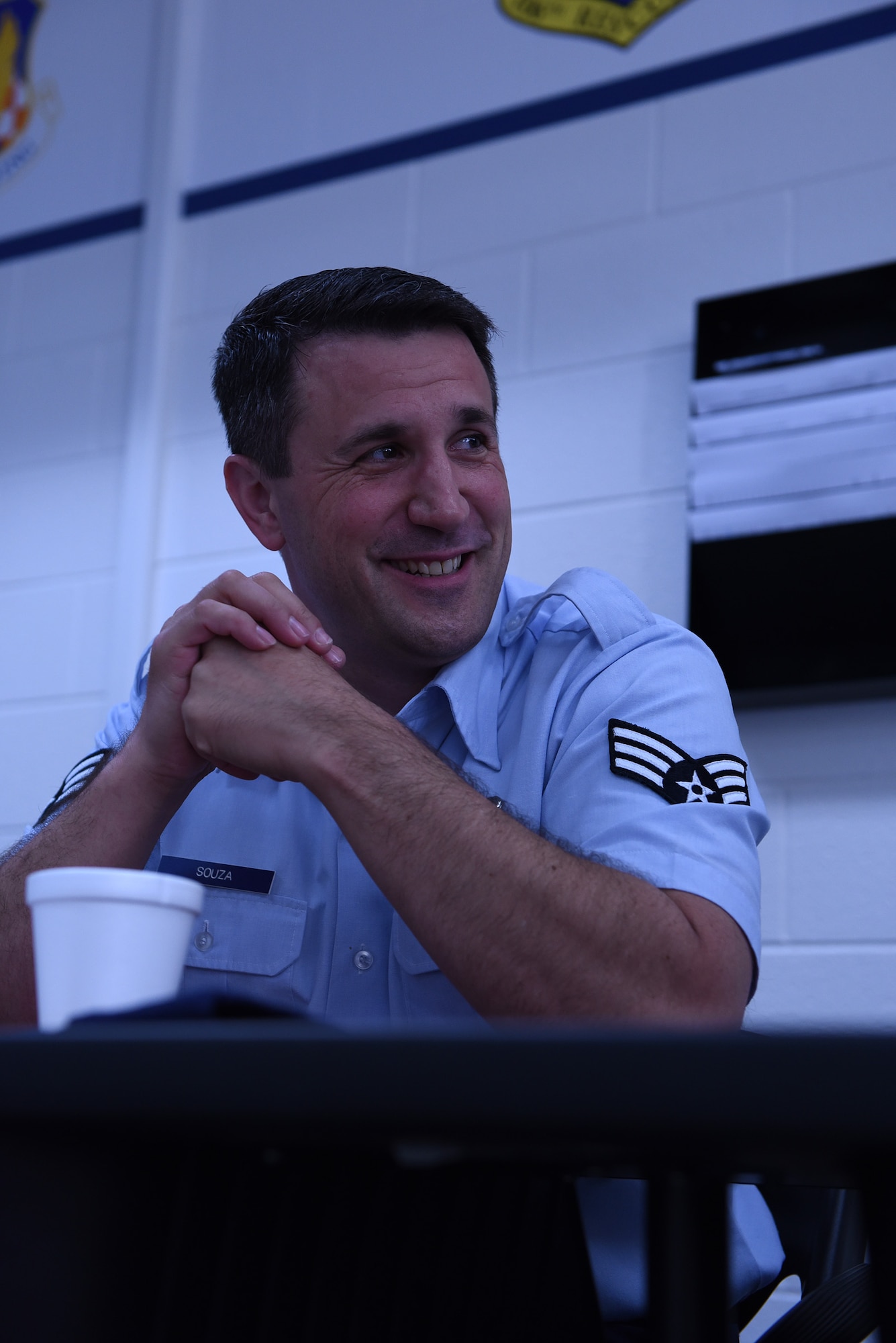 U.S. Air Force Airmen attend class during Airman leadership school June 21, 2016, at the Chief Master Sergeant Paul H. Lankford Enlisted Professional Military Education Center at McGhee Tyson Air National Guard Base in Louisville, Tenn. (U.S. Air National Guard photo by Master Sgt. Mike R. Smith/Released)