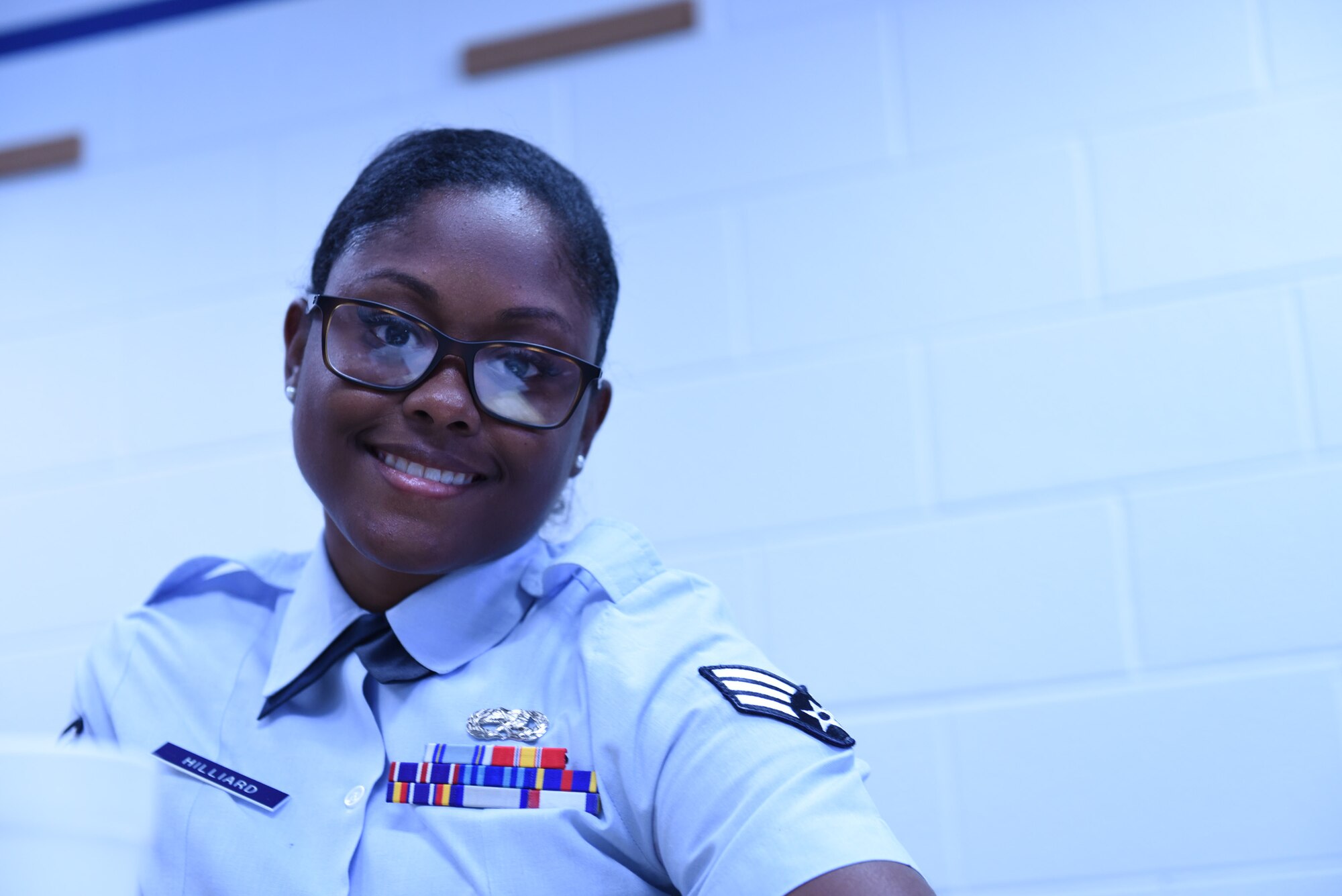 U.S. Air Force Airmen attend class during Airman leadership school June 21, 2016, at the Chief Master Sergeant Paul H. Lankford Enlisted Professional Military Education Center at McGhee Tyson Air National Guard Base in Louisville, Tenn. (U.S. Air National Guard photo by Master Sgt. Mike R. Smith/Released)