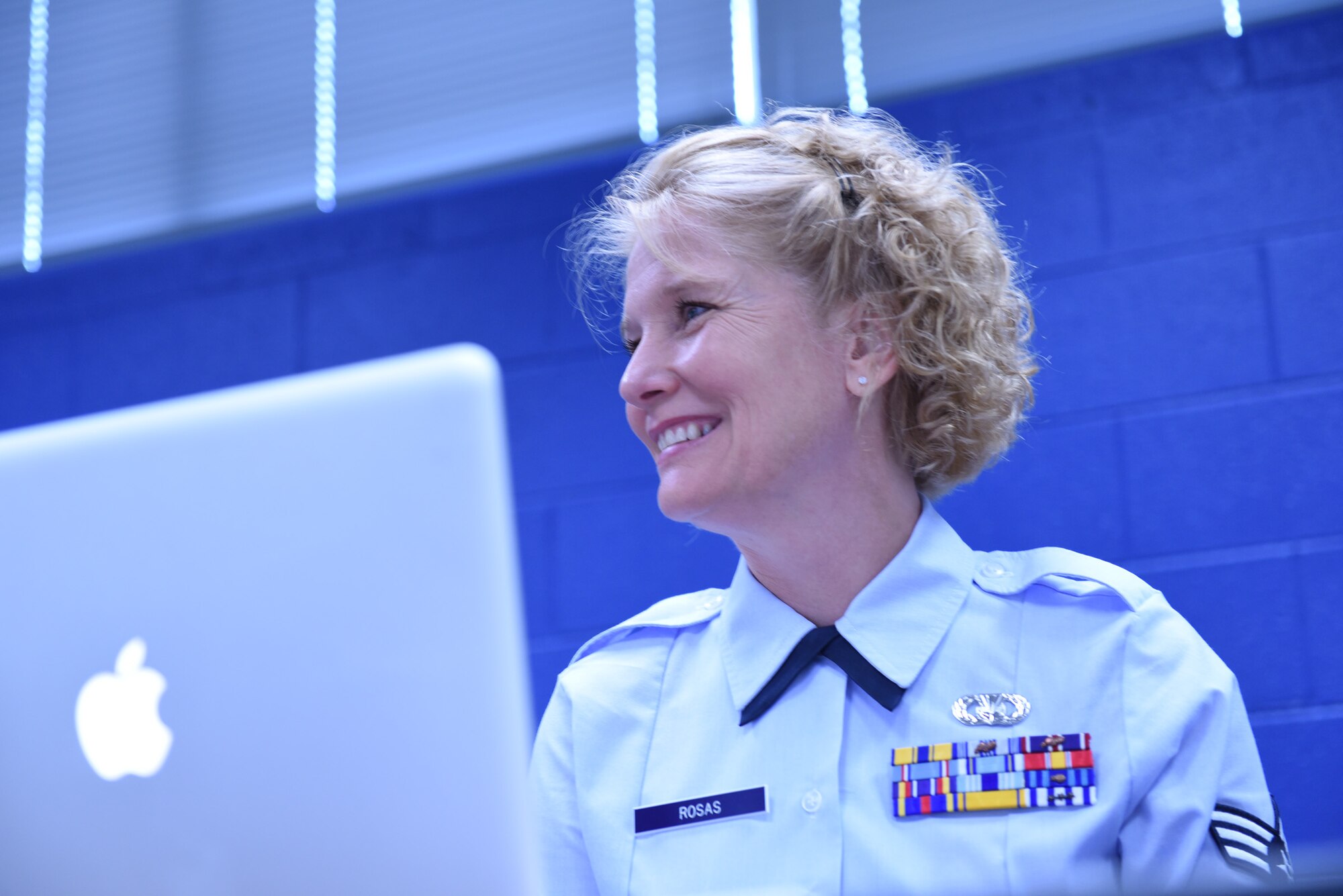 U.S. Air Force Airmen attend class during Airman leadership school June 21, 2016, at the Chief Master Sergeant Paul H. Lankford Enlisted Professional Military Education Center at McGhee Tyson Air National Guard Base in Louisville, Tenn. (U.S. Air National Guard photo by Master Sgt. Mike R. Smith/Released)