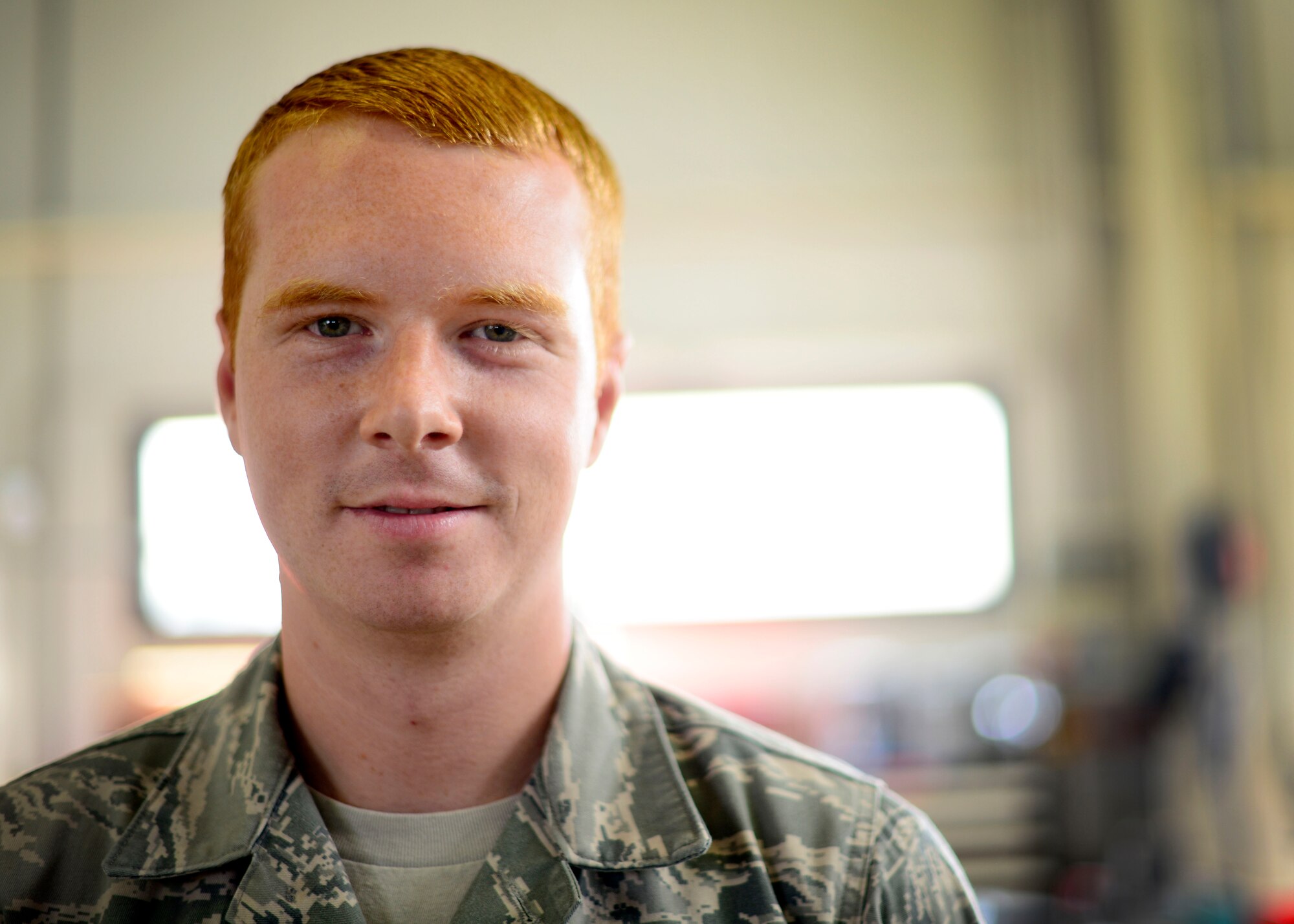 Senior Airman Robert Gulliver, 31st Civil Engineer Squadron electrical power production journeyman, stands in his workplace, June 21, 2016, at Aviano Air Base, Italy. Gulliver believes everyone should set a personal precedence for themselves, do their best and expect the best from others. (U.S. Air Force photo by Senior Airman Areca T. Bell/Released)