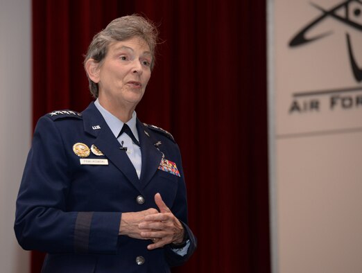 General Ellen Pawlikowski, Air Force Materiel commander was the keynote speaker at the 2016 Acquisition Insight Days held on the campus of the Air Force Institute of Technology’s Kenney Hall and through live video streaming June 14-15.