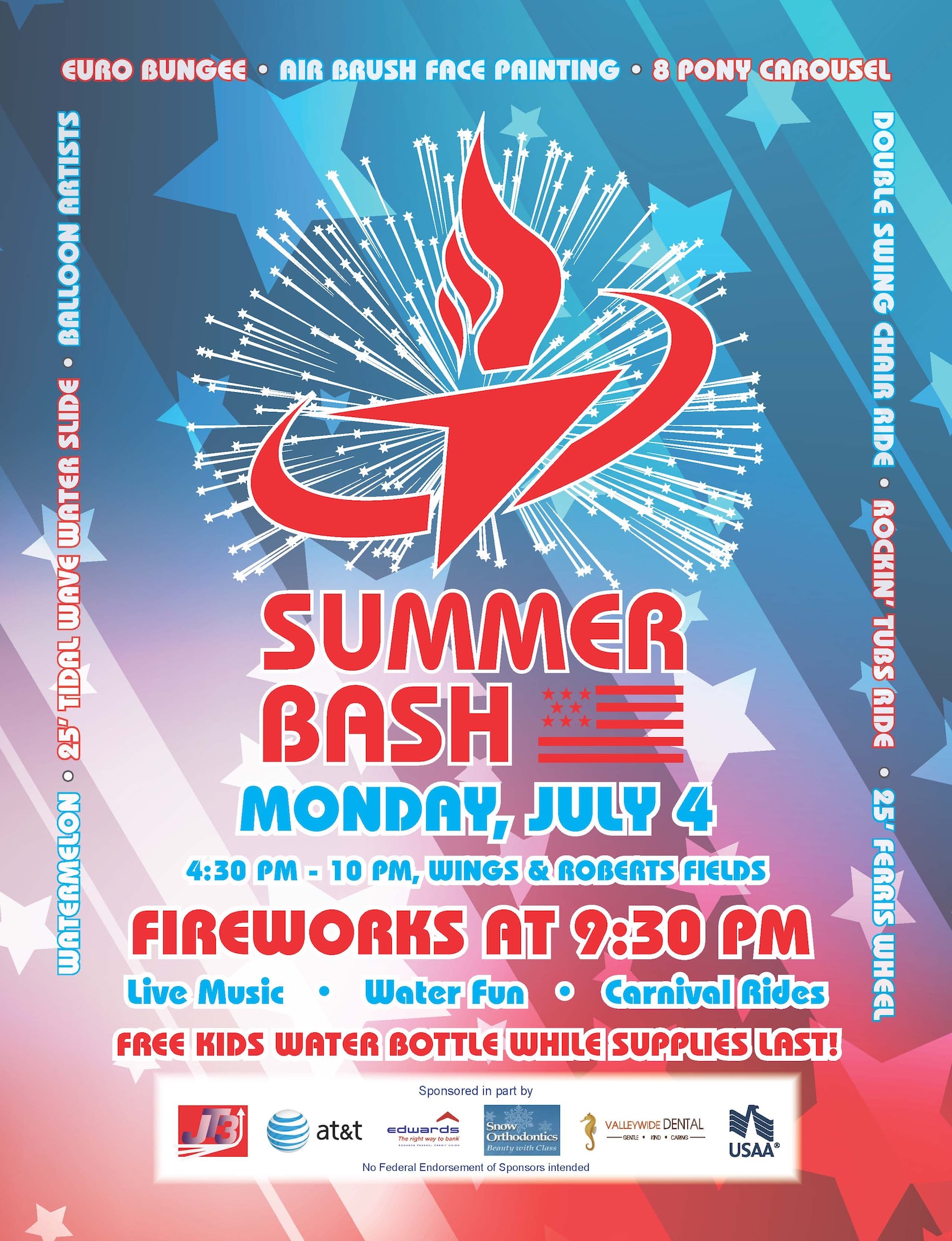 (Summer Bash graphic provided by 412th Force Support Squadron)