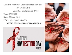 June 27, 2016 is HIV testing day