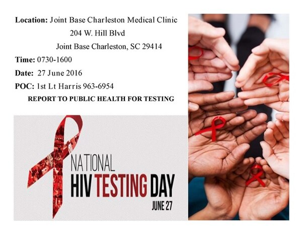 June 27, 2016 is HIV testing day