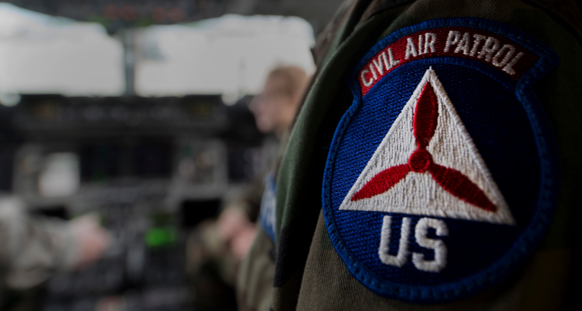 A Civil Air Patrol cadet tours the inside of the flight deck in a C-17A Globemaster III aircraft during a tour June 21, 2016, at Ramstein Air Base, Germany. CAP toured Ramstein from June 18 to 24, and visited squadrons associated with all three wings on base to get a glimpse of what life is like as an Airman. (U.S. Air Force photo/Airman 1st Class Tryphena Mayhugh)