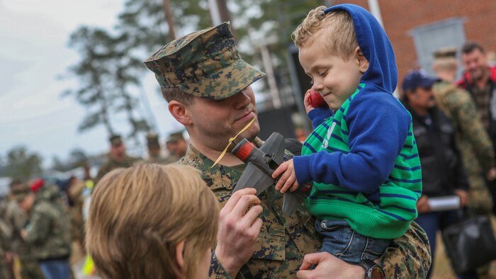 Marines who know their spouse, children, and pets are equipped with the knowledge and tools to face any emergency can stay mission focused. Ready Marine Corps supports overall combat readiness by ensuring Marines and their families have access to the information they need to stay informed, make a plan, and build a kit. U.S. Marine Corps photo by Gunnery Sgt. Andrew D. Pendracki