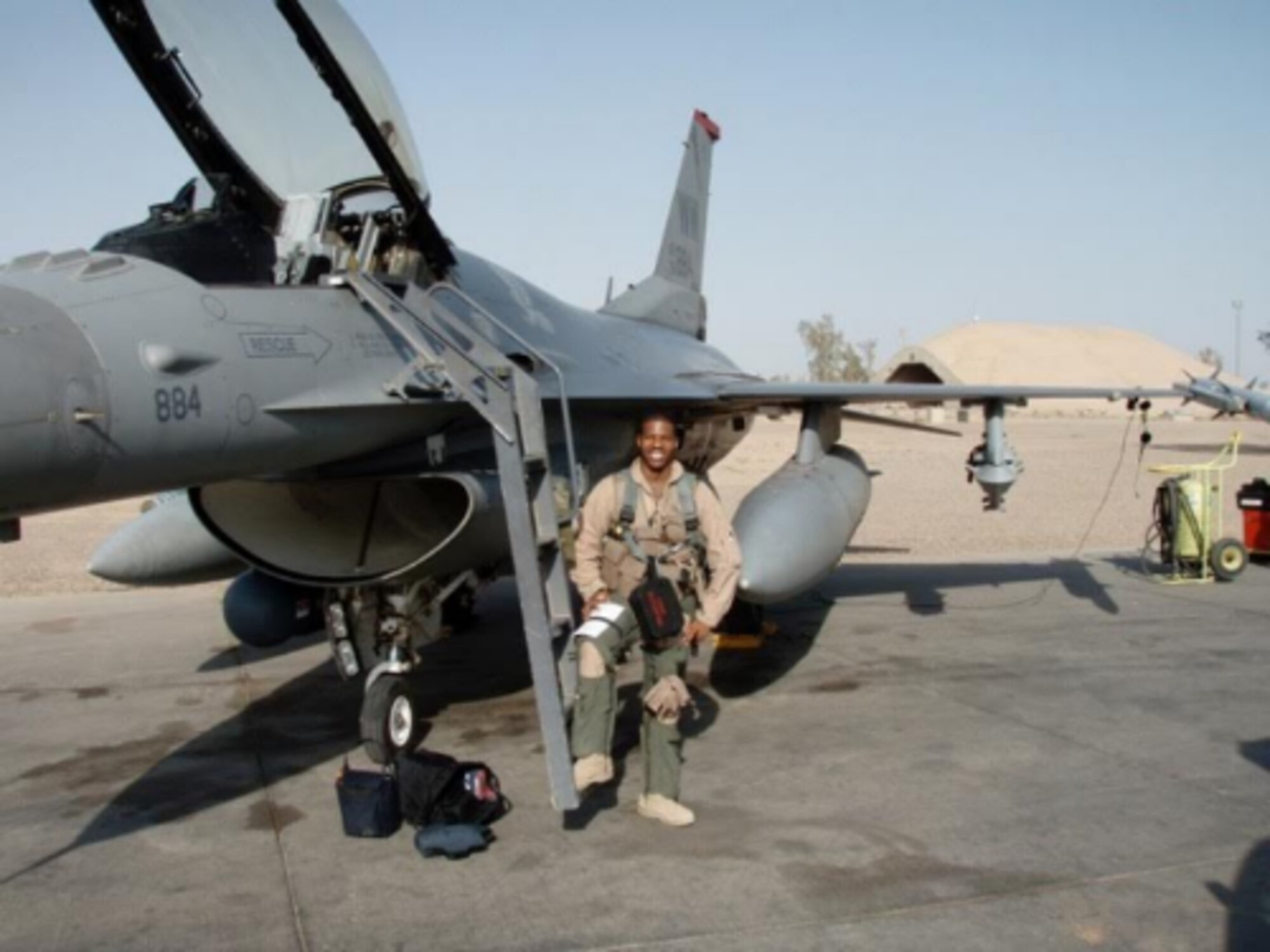 Maj. Kenyatta Ruffin, an F-16 pilot now attending professional development at Ft. Leavenworth, Kansas, will be recognized live at the BET awards, June 26, during the “Shine a Light” segment. He is being recognized for his impact as the founder of Legacy Flight Academy, a non-profit organization that assists minority youths in pursuing careers in aviation and raising awareness about benefits and opportunities in the military. 