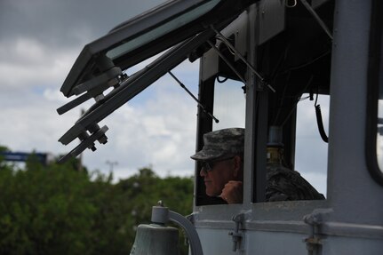 Staff Sgt. Gilberto Robles from the PRANG, LCD and Captain of the LCM, sees the value added to multicomponent training. “I am glad to see the Army Reserve and National Guard working together, hopefully this happens more often” said Robles, “It gives us the opportunity to bond and share our stories.”