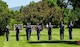A seven-member firing party from the Malmstrom Air Force Base Honor Guard delivers a 21-gun salute during a funeral service for Staff Sgt. David J. Thatcher June 27, 2016, in Missoula, Mont. Thatcher was one of only two surviving Doolittle Raiders. He passed away June 21 at the age of 94. (U.S. Air Force photo by 2nd Lt. Annabel Monroe)