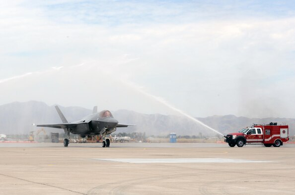 Brig. Gen. Scott Pleus, 56th Fighter Wing commander, taxis after his final flight in an F-35 Lightning II June 27, 2016. His two-year tenure as commander was filled with change as the wing shifted its mission to include the F-35. (U.S. Air Force photo by Airman 1st Class Ridge Shan)