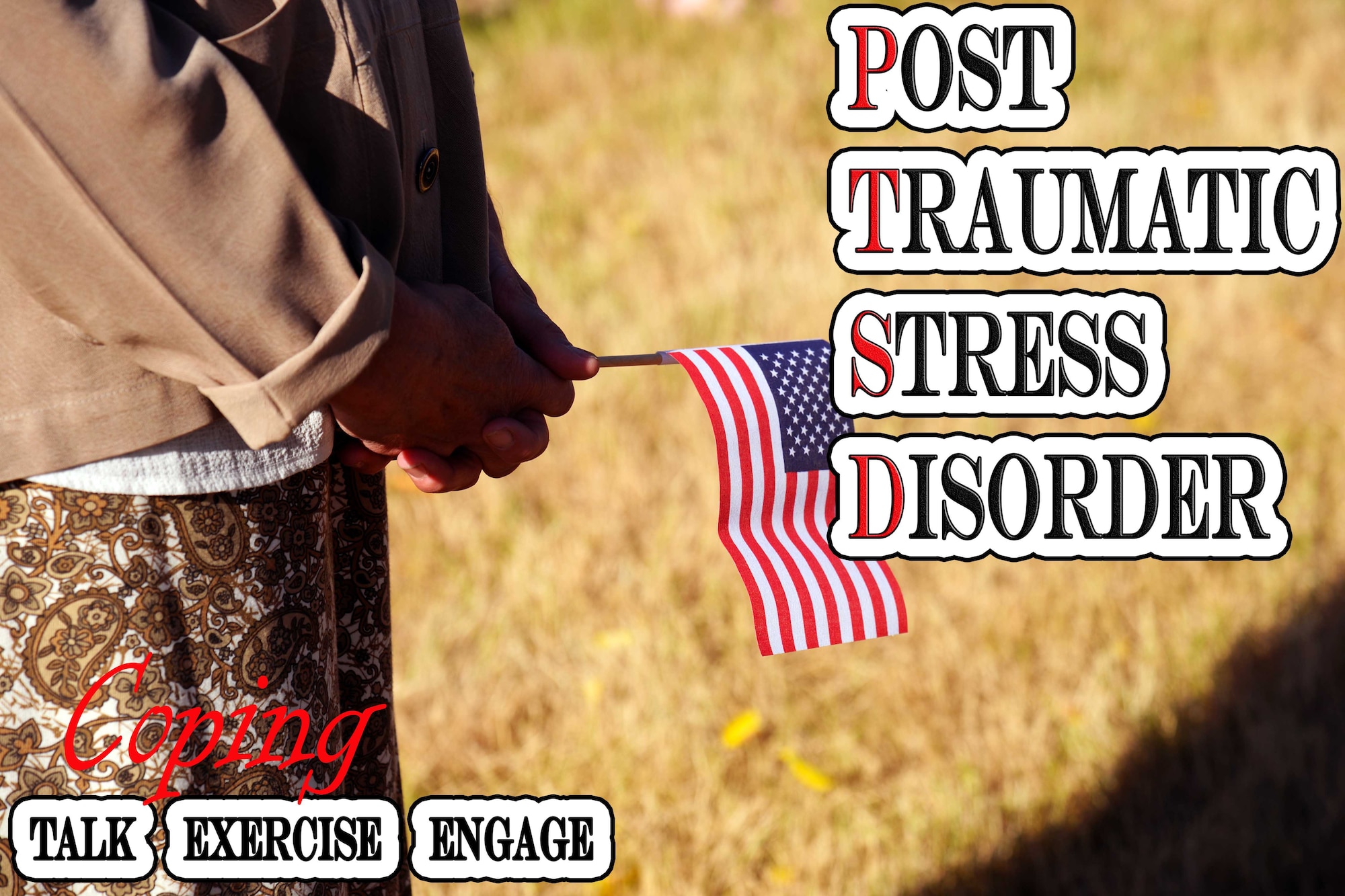 June is National Post Traumatic Stress Disorder Awareness Month. One of the 341st Missile Wing’s priorities is taking care of Airmen and families, and the 341st Medical Group offers treatments and counseling to Airmen dealing with symptoms of PTSD. (U.S. Air Force illustration/Airman 1st Class Magen M. Reeves)